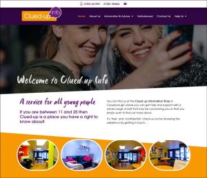 Crowborough Clued Up Information Shop website home page