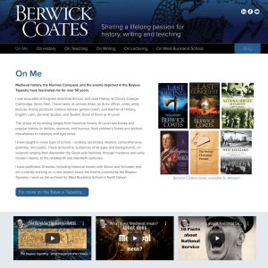 Berwick Coates website home page