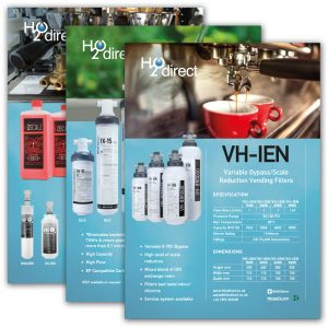 H2O Direct product specification sheets
